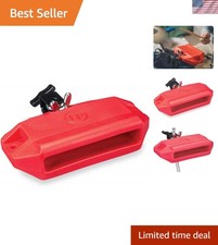 Medium Red Jam Block - Authentic Wood Block Sound with Modern Durability