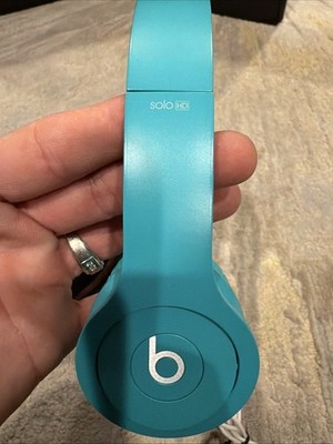 Beats by Dr. Dre Solo HD Headband Headphones Turquoise No Original