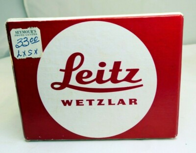 Leica Leitz Wetzlar Empty Box SN 16 486 LVF00 Loupe Visoflex | eBay