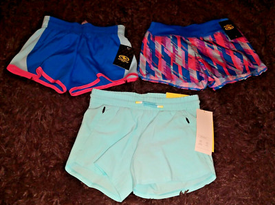 Girl's Shorts Set of Three 3 different designs 4/5