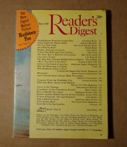 READERS READER'S DIGEST MAGAZINE 1970-1974 January-December Pick a Month - Picture 135 of 149