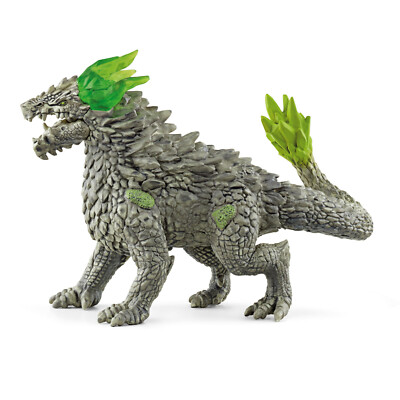 Schleich 70149 Steindrache Modell ELDRADOR Dragons Spielzeug Fantasy Dschungel MONSTER