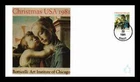 CHRISTMAS 1981 MADONNA & CHILD BOTICELLI  ITALIAN ART ANDREWS CACHET FDC UNADD