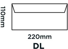 Image of WHITE ENVELOPES SELF SEAL 90/80GSM QUALITY PLAIN PAPER CHEAP BEST STRONG LETTER