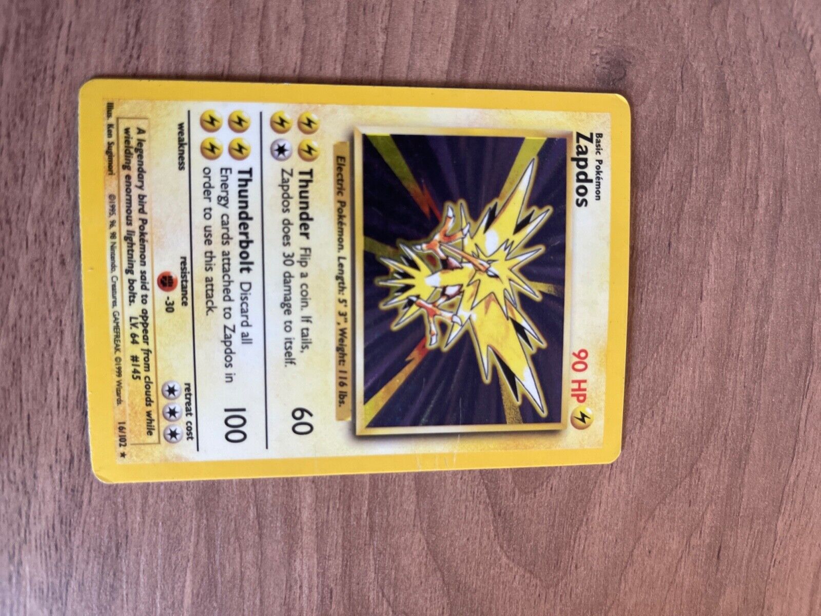 Rocket Zapdos Holo Mint 25th di seconda mano per 5 EUR su Firenze