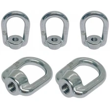 5 Piece Set Eye Nut 5/16" Stainless Steel SS 316 - WLL 700 Lbs