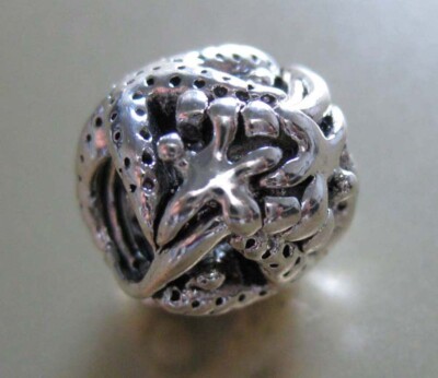 J. Jewelry Star Fish Charm Bead Fit for European Style Snake Chain Bracelet 