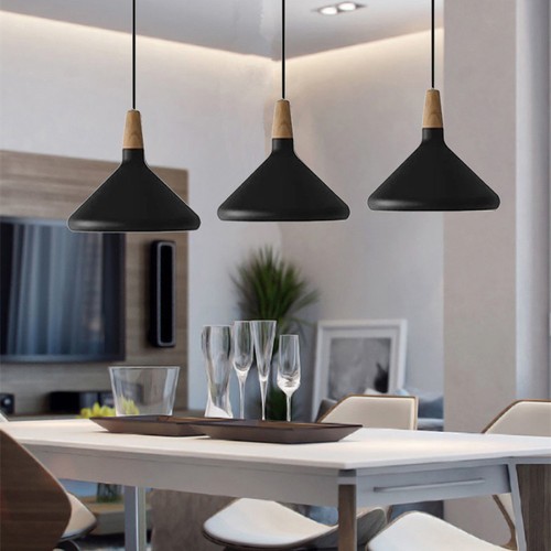 Dining Room Pendant Lighting Wood Lamps 