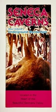 1970s Seneca Caverns Potomac WV Underground Wonderland Vintage Travel Brochure