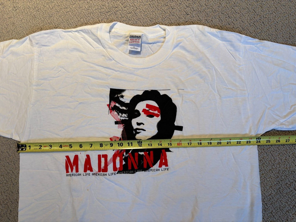 Vintage MADONNA 2003 American Life Shirt Size XL. New