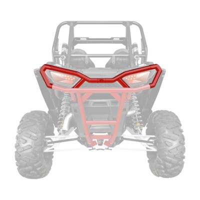 Polaris UTV 2014-2020 RZR 900 1000 Indy Red Rear Bumper Attachment - 2881585-293