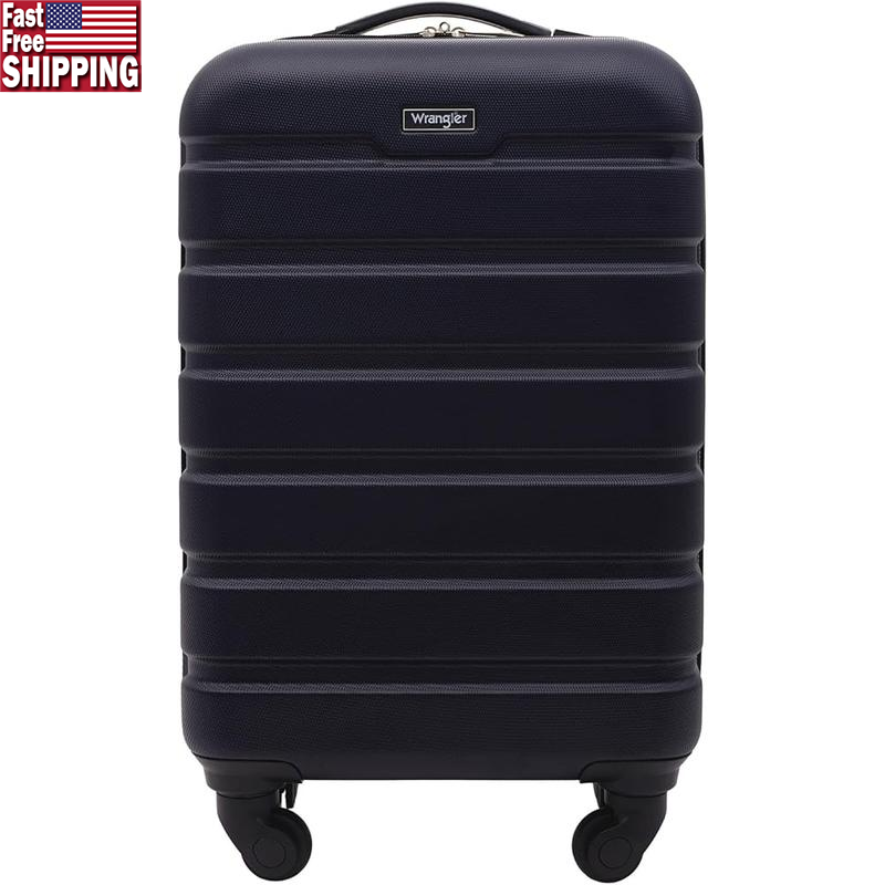 Lightweight Hardside Carry-On Luggage with Spinner Wheels Durable Organized Travel Essential  -image
