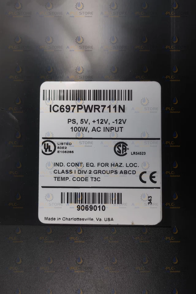 GE General Electric IC697PWR711N Series 90-70 Power Supply Module Via FEDEX/DHL - Image 3 of 4