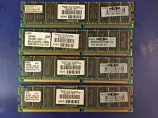HP / Compaq 1GB Server Memory  4x 256MB ECC PC2100 DDR 261583-031