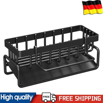 Over The Sink Shelf with Removable Dishcloth Rack Sink Basket Kitchen Sink Caddy