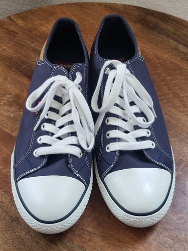Levi's Blue Canvas Shoes 719717 Mens 
