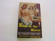 NUDE IN THE MIRROR  1959  GEORGE VIERECK   GORGEOUS BUSTY WOMAN   PRISTINE COPY