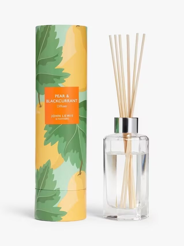 John Lewis- Pear & Blackcurrant Leaf Reed Diffuser, 100ml