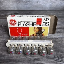 Vintage GE General Electric M3 12 Pack FLASHBULBS New in Box