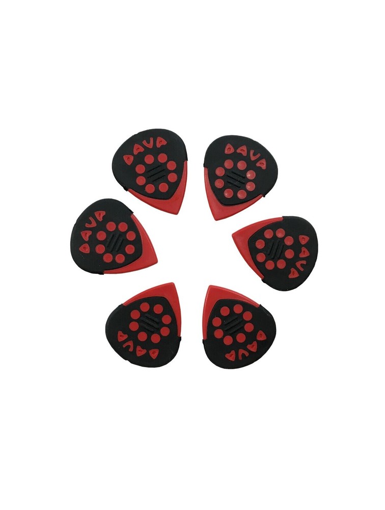 Dava Guitar Picks - Jazz Grips Delrin 6 Picks 9024