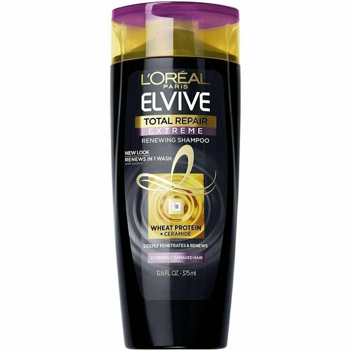 L'Oreal Total Repair Extreme Shampoo Weizenprotein Plus Ceramid 12,6 Oz 6er Pack