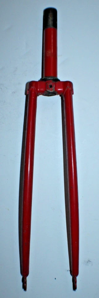 Vintage Raleigh Rigid Bike Fork 27" 1" Threaded 145mm Lugged Steel Fast Shipping - Image 2 of 4