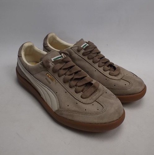 puma khaki suede trainers