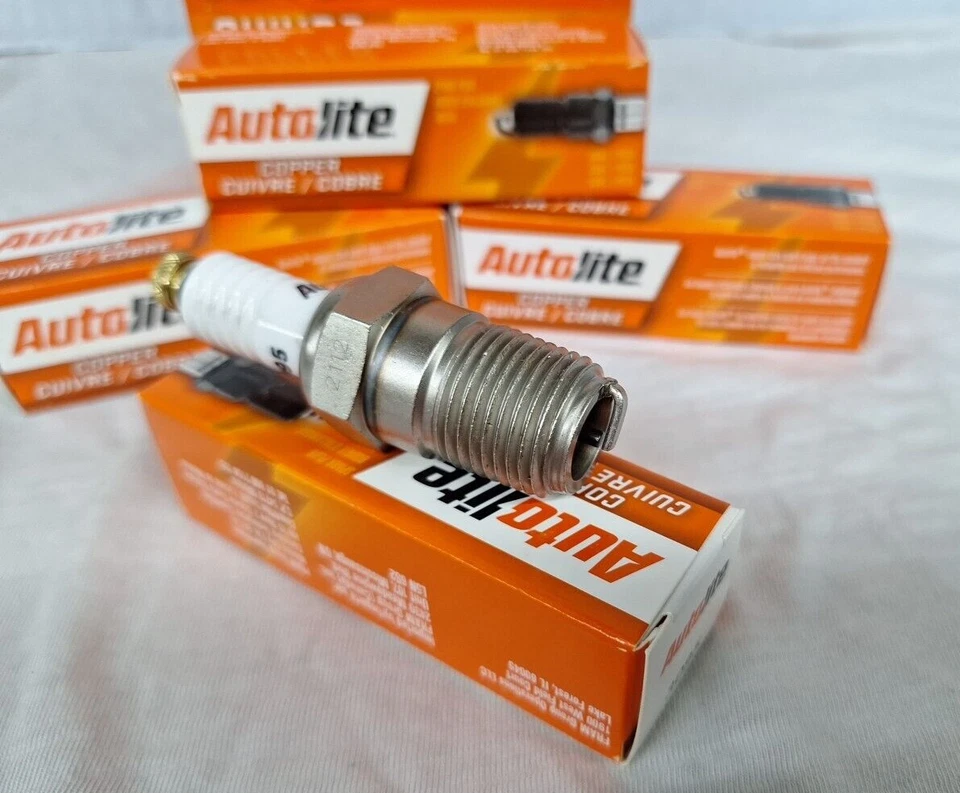 4 bujías Autolite estilo moderno para Ford Modelo T 1909-1927 con tuerca para pulgar Foto 4 de 4