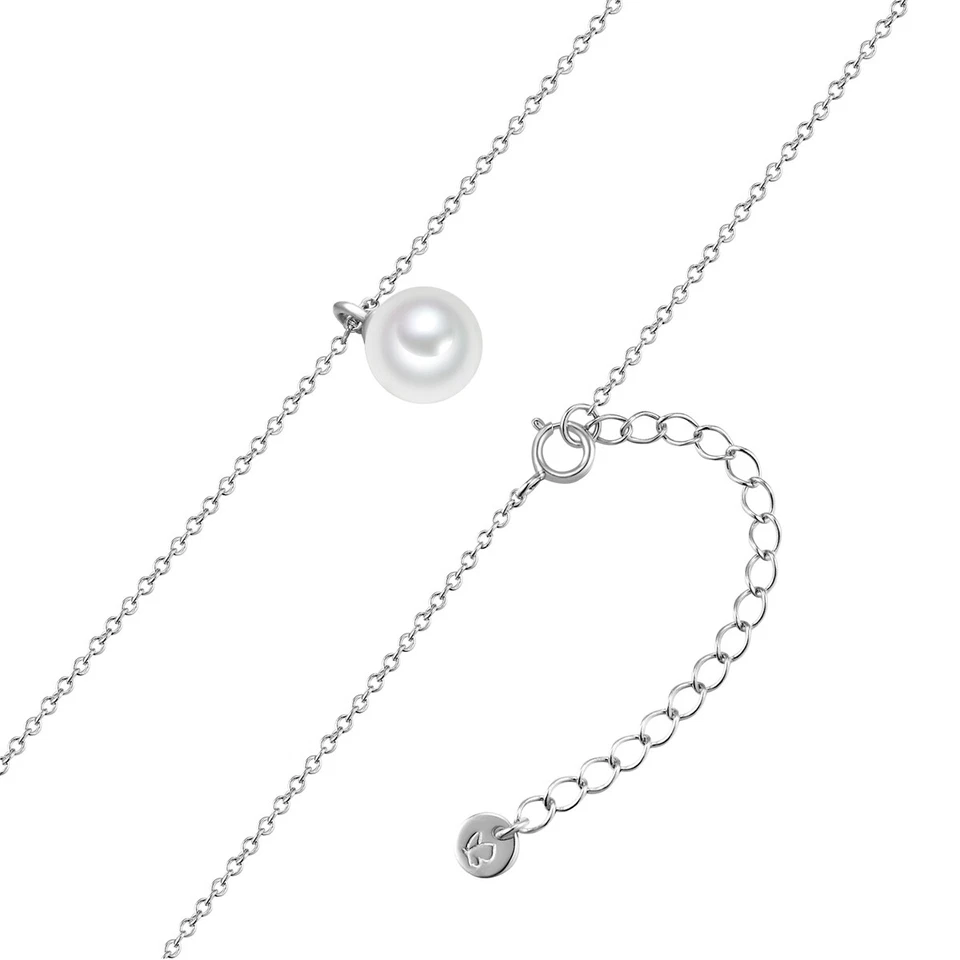 Glanzstücke München Damen aus 925/- Sterling Silber mit Muschelkernperle in 40,0 - Bild 3 von 4