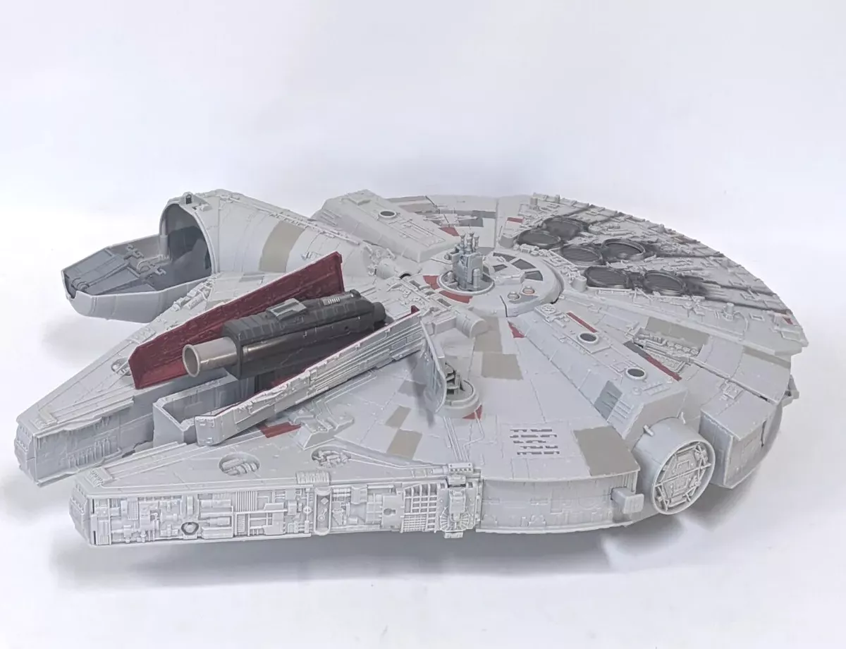 Hasbro Millennium Falcon Star Wars Millennium Falcon 2008 incomplete working