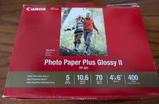 Canon 1432C007 4 x 6 inch Plus Glossy II Photo Paper - 400 Sheets