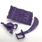 Vintage TMNT Sandstorm Camel Complete Accessories Weapons Carpet Sword Lamp