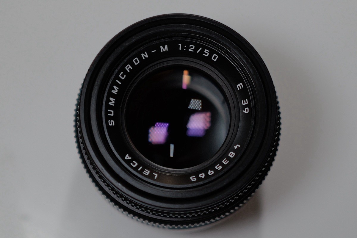 Leica Summicron-M 50mm f/2 F2 Lens Black Anodized 6-Bit 11826