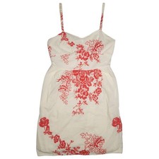 J Crew Dress Womens Size 4 Embroidered Cottagecore Fairycore Feminine 