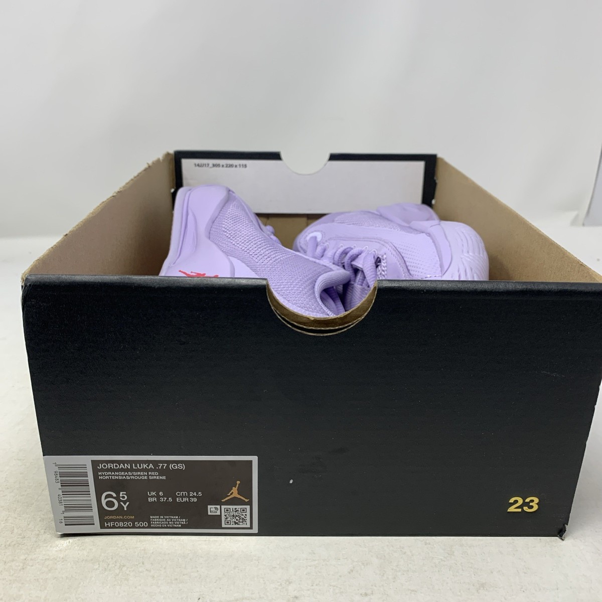 Jordan Luka .77 Hcerka Basketball Shoes Hydrangeas Purple Red Mens 12 HF0806-500 Air Jordan Luka .77  main image 3