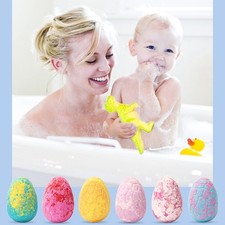 6PCS Bath Bombs Gift Set With Dinosaur Toys Inside Safe Spa Bath Fizz Balls V1