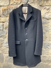 Men's black hunt coat 38" chest