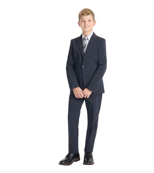 Reaction Kenneth Cole Youth Suit Set  Blue  12REG 12W