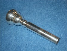 SCHILKE 18C3D Bb TRUMPET MOUTHPIECE - SILVER PLATED - LIGHTLY USED, VGC 