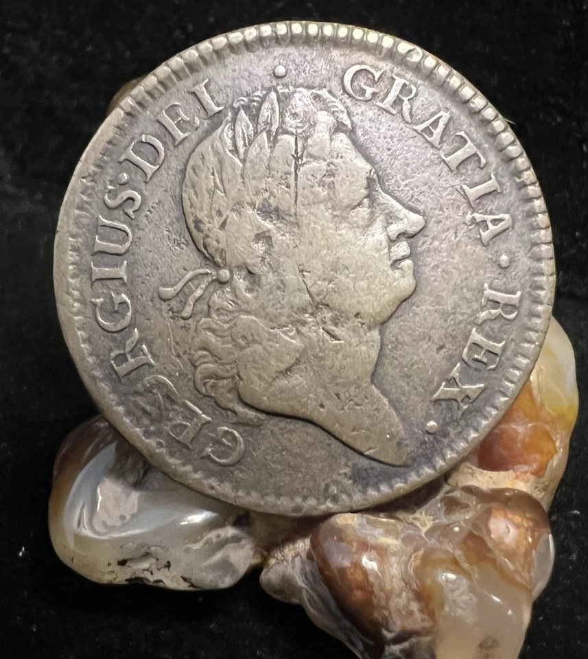 1723 Woods Hibernia Half Penny - Colonial - Ireland - Copper - George I - Image 2 of 2