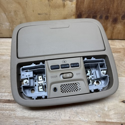 #ad 2003 2008 Honda Pilot Accord Dome Light Tan OEM Overhead Console HomeLink Beige $39.90