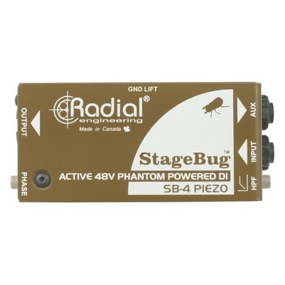 Radial StageBug SB-4 Piezo aktive DI Box