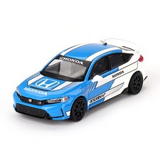 Mini GT 1/64 Honda Civic Type R FL5 #3 2023 Pace Car Blue LHD Diecast MGT00753-L