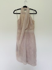 LIFEwithBIRD Dress Size AU8 US4 Halter Neck Backless Formal Evening Quiet Luxury