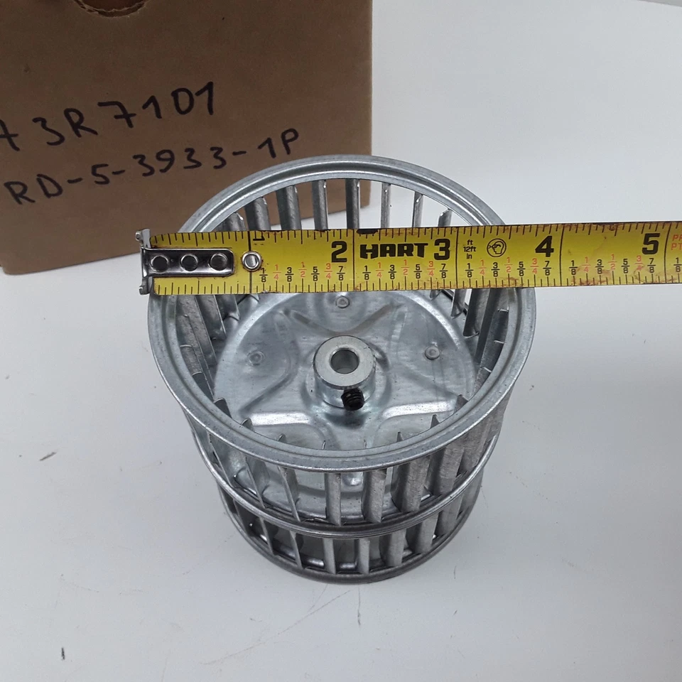 Roda de motor soprador Red Dot 73R7101 compatível com Mack MC MR CS300T forro médio (1986-2001) - Imagem 3 de 4