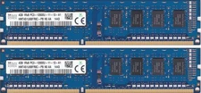 (8GB) SK hynix HMT451U6BFR8C-PB N0 AA -2 ea. 4GB 1Rx8 PC3-12800U Desktop Ram