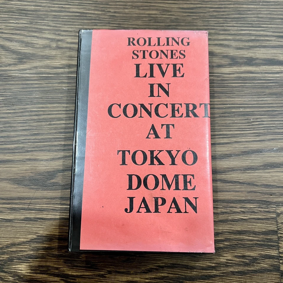 THE ROLLING STONES Steel Wheels Japan Tour 1990 Music Concert VHS Tape - Image 3 of 4