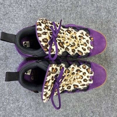 Nike Air More Money NYC Hustle Purple Leopard Mens sz 13 Size 8 - Nike Air More Money Purple for sale online | eBay main image 3