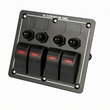 Schalterpanel mit Sicherungsautomaten marinegeeignet f&uuml;r Fahrzeugkabine