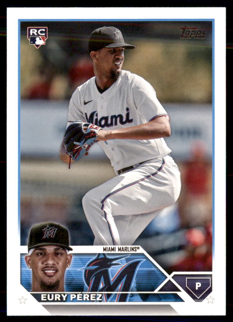2023 Topps Update #US139 Eury Pérez
